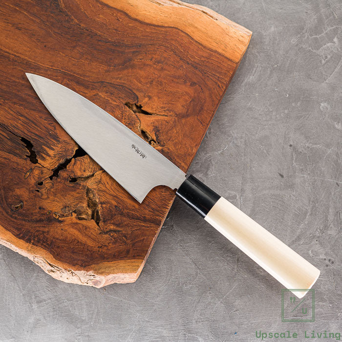 Pisau Dapur Jepang Kitaoka Aogami#2 Migaki HPC Funayuki 150mm
