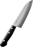 Pisau Dapur Jepang Yasuda hamono Kotetsu AO#2 Clad Nashiji Santoku 165mm (Bolsterless design)