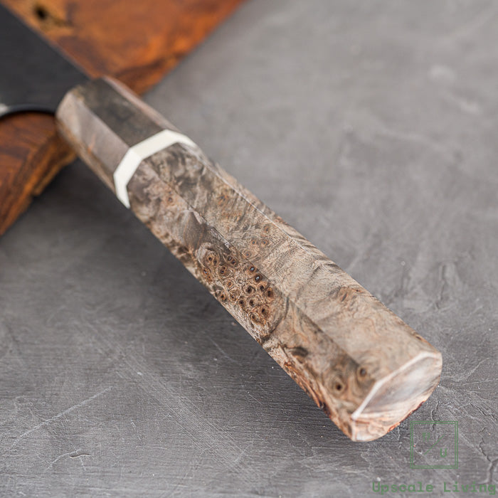 Nigara Hamono SG2 Kurouchi Tsuchime Gyuto 240mm