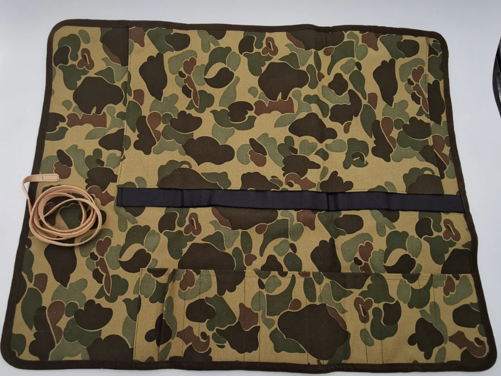 Shibata Takayuki Knife Roll Camouflage L 6 SLOTS