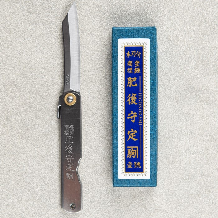 Higonokami VG-10 Warikomi NAGAO KANEKOMA 100mm Silver