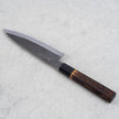 Japanese Knife Mutsumi Hinoura Shirogami#2 SS Kuro-Nashiji Petty 150mm