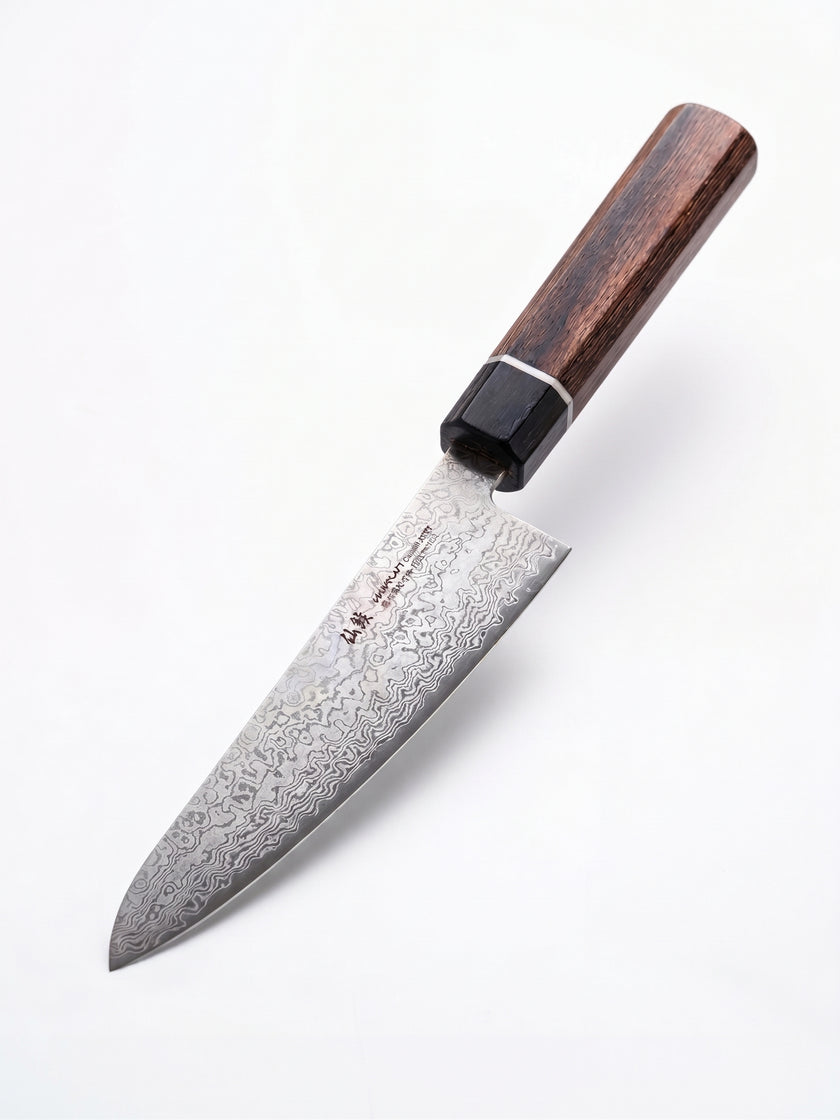 Pisau Dapur Jepang Suncraft Senzo Black VG10 Ko Santoku 143mm