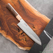 Pisau Dapur Jepang Kotetsu VG10 Tsuchime Damascus Wa-Santoku 180mm