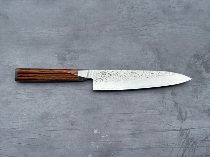 Pisau  Dapur Jepang ONO Suzukaze SG2 69 layer Damascus Petty150mm
