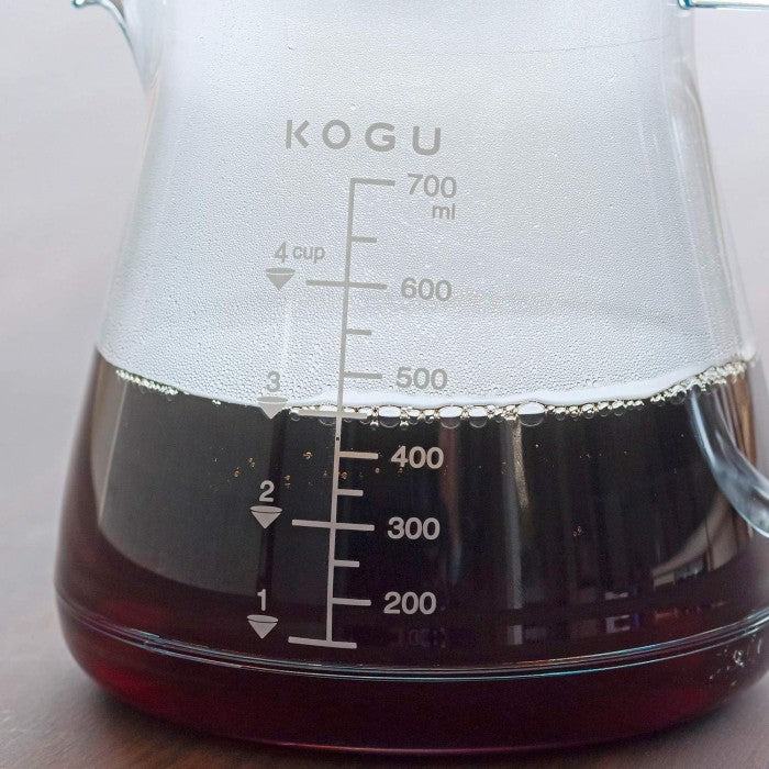 Teko Kopi KOGU Unbreakable Server 700ml Made in Tsubame - Japan