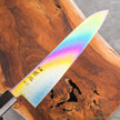 Pisau Dapur Jepang Hatsukokoro Ryuhyo Rainbow Coating SG2 Damascus Gyuto 240mm