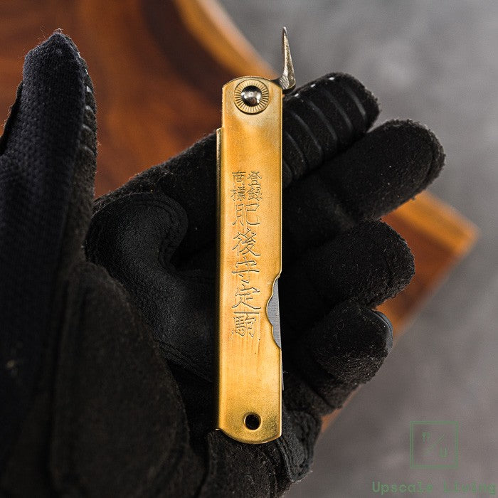 EDC Higonokami Shirogami NAGAO KANEKOMA Kengata 100mm