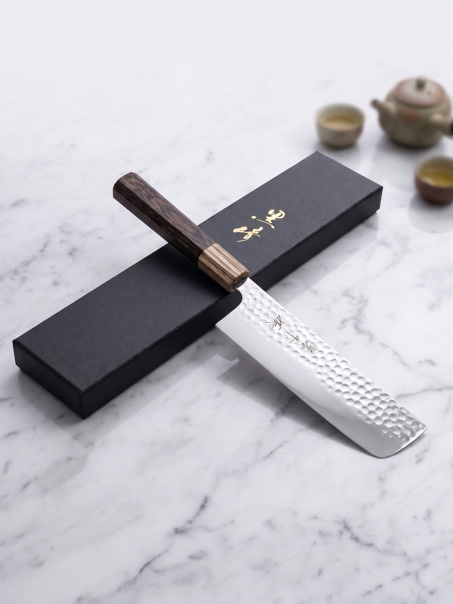 Pisau Dapur Jepang KUROSAKI YU Senko Ei Nakiri SG2 180mm