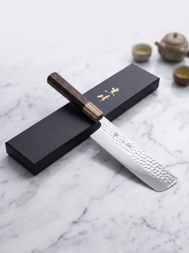 Pisau Dapur Jepang KUROSAKI YU Senko Ei Nakiri SG2 180mm