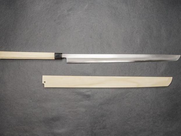 Japanese Knife SAKAI TAKAYUKI Tokujo Maguro Bocho Tuna Knife 600mm with Saya