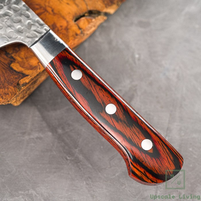 SAKAI TAKAYUKI 33-Layer Damascus H. Kengata Santoku 160mm