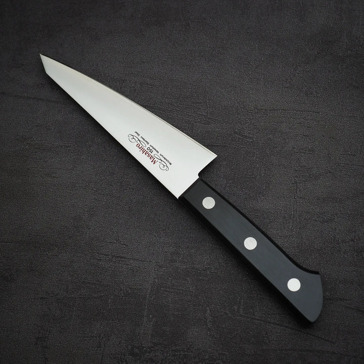 Pisau Dapur Jepang Masahiro MV Black Plywood Honesuki Knife 150mm