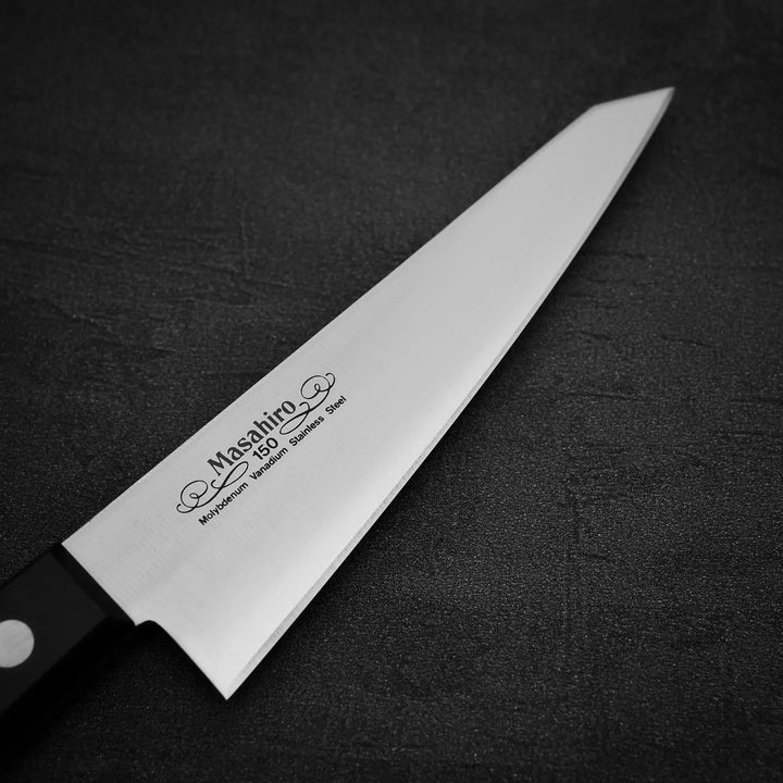 Pisau Dapur Jepang Masahiro MV Black Plywood Honesuki Knife 150mm