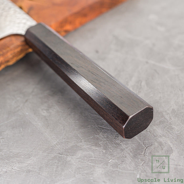 Pisau Dapur Jepang Hatsukokoro Hayabusa VG10 Tsuchime 3Layer Gyuto210mm