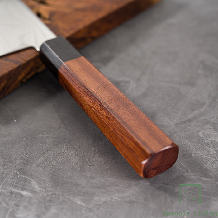 SAKAI TAKAYUKI Grand Chef Hamon Bohler Santoku 170mm