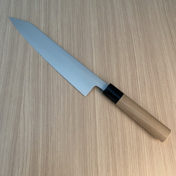 Japanese Artisan Knife Masamoto Shirogami#2 Steel Kiritsuke Gyuto 210mm With Exclusive Saya