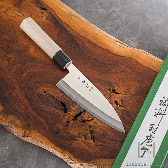 Pisau Dapur Jepang Toushu Molybdenum Vanadium Deba 150mm