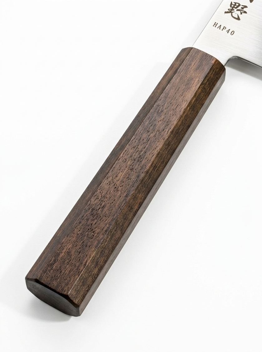 Pisau Dapur Jepang Hatsukokoro Hayabusa HAP40 Powder Steel Honesuki 150mm