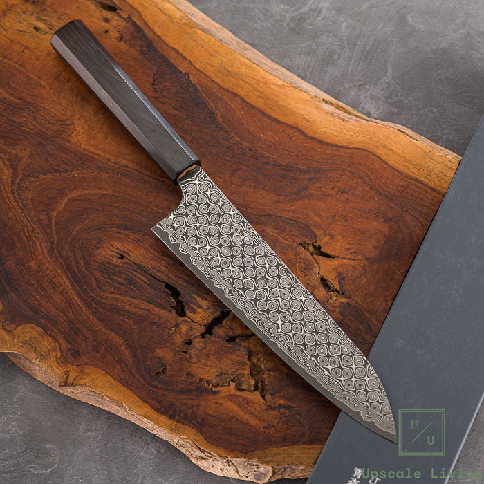 Nigara Hamono SG2 Anmon Damascus Gyuto 210mm