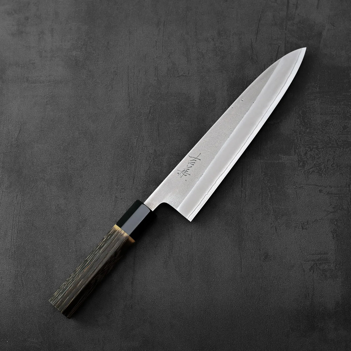 Pisau Dapur Jepang Yoshikane Hamono White #2 Nashiji Gyuto 210mm