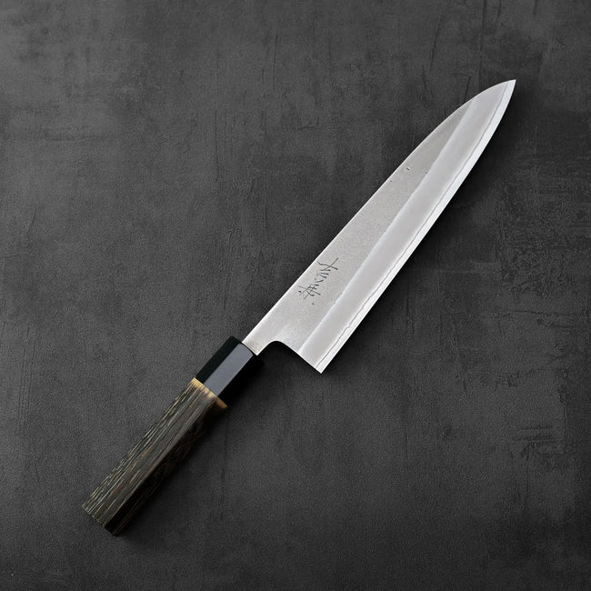 Pisau Dapur Jepang Yoshikane Hamono White #2 Nashiji Gyuto 210mm