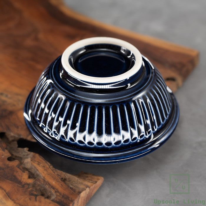 Mangkok Japanese Ceramic Bankoyaki Bowl GINPO Kikka Series Japan Made