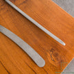 Steak Knife Fork set  AUS8 Yoshida Hamono Silver Plain