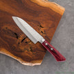 Masutani Hamono Kokuryu VG10 Damascus Tsuchime Ko Santoku 130mm