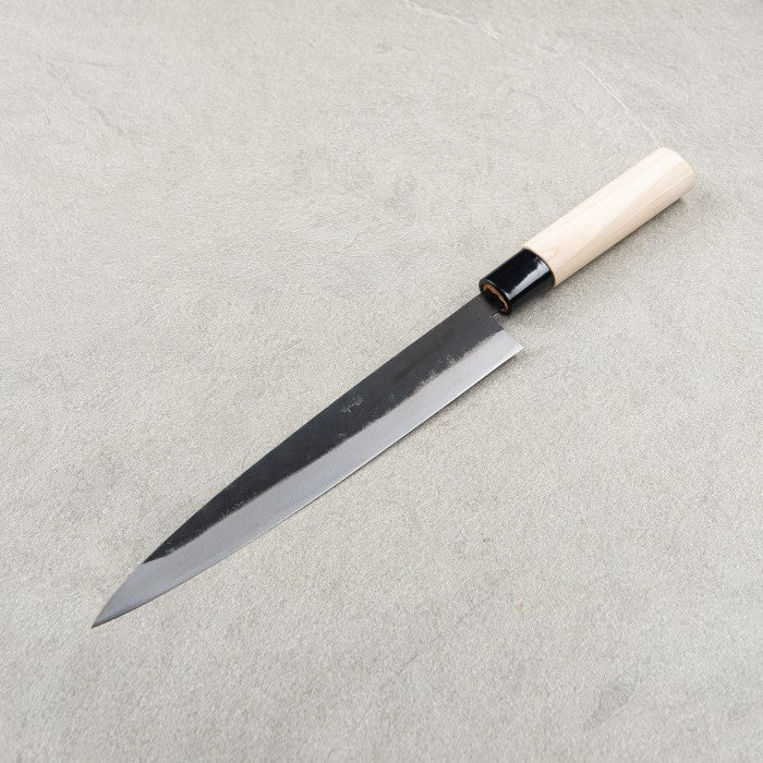 Yoshida Hamono Aogami#2 Kurouchi Sujihiki 240mm