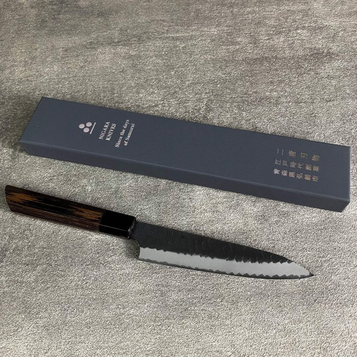 Nigara Hamono SG2 Kurouchi Tsuchime Petty 150mm - Pisau Jepang Artisan