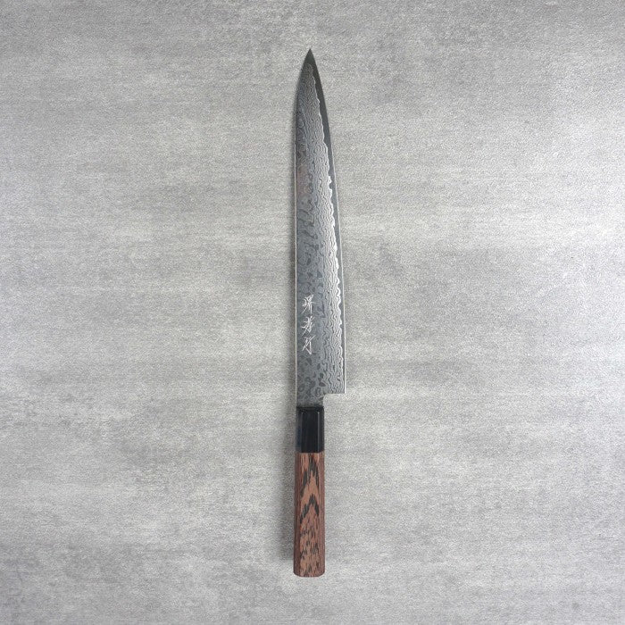 SAKAI TAKAYUKI GINGA ZA-18 69-Layer Damascus Sujihiki 240