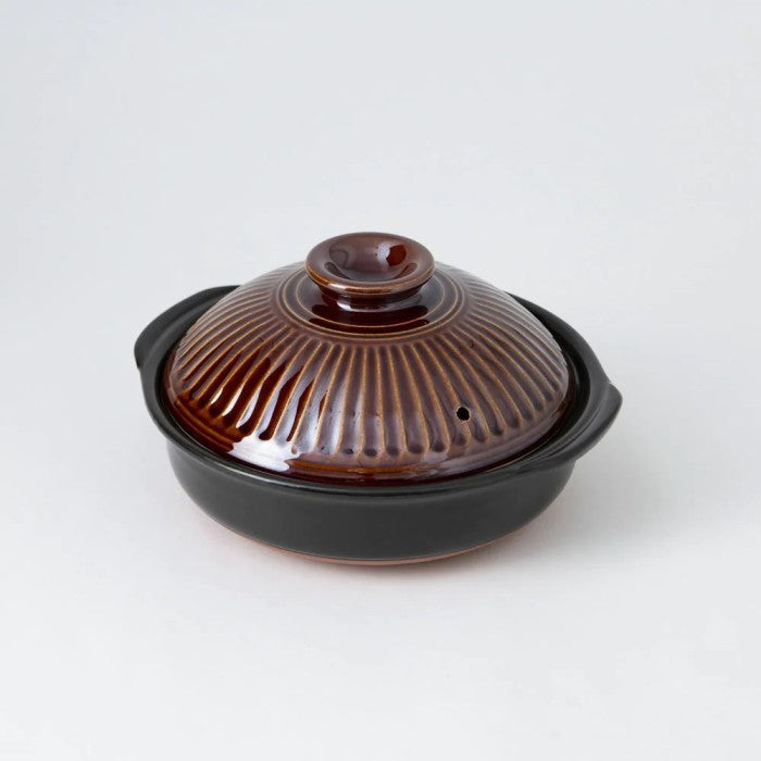 Japan Ceramic Hotpot Donabe Caserole GINPO Kikka Nabe No.8 (2-3 Pax)