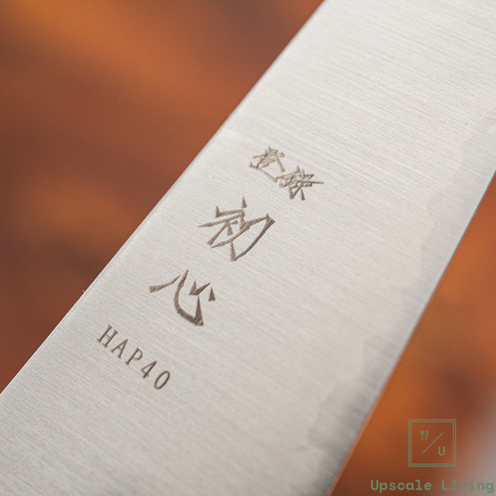 Pisau Dapur Jepang Hatsukokoro Hayabusa HAP40 Powder Steel Honesuki 150mm