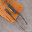 Yoshida Hamono Steak Knife & Fork Taku Shi Saga Ken