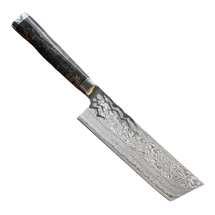 Pisau Dapur Jepang Ryusen Oukokuryu MT SG2 Nakiri 155mm