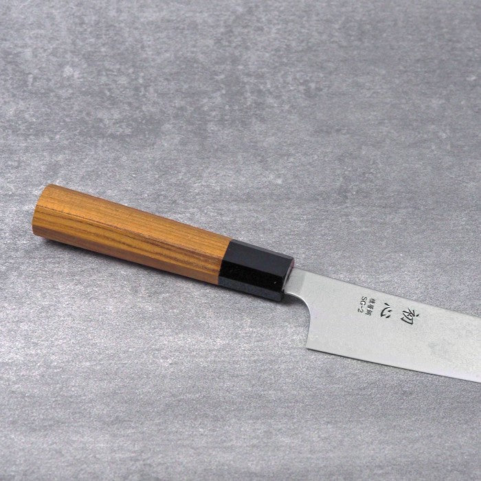 Hatsukokoro Saihyo SG2 Damascus Gyuto 210mm Oct. Teak