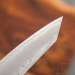 Hatsukokoro Ginrei Silver#3-Layer Nashiji Kiritsuke Petty 125mm