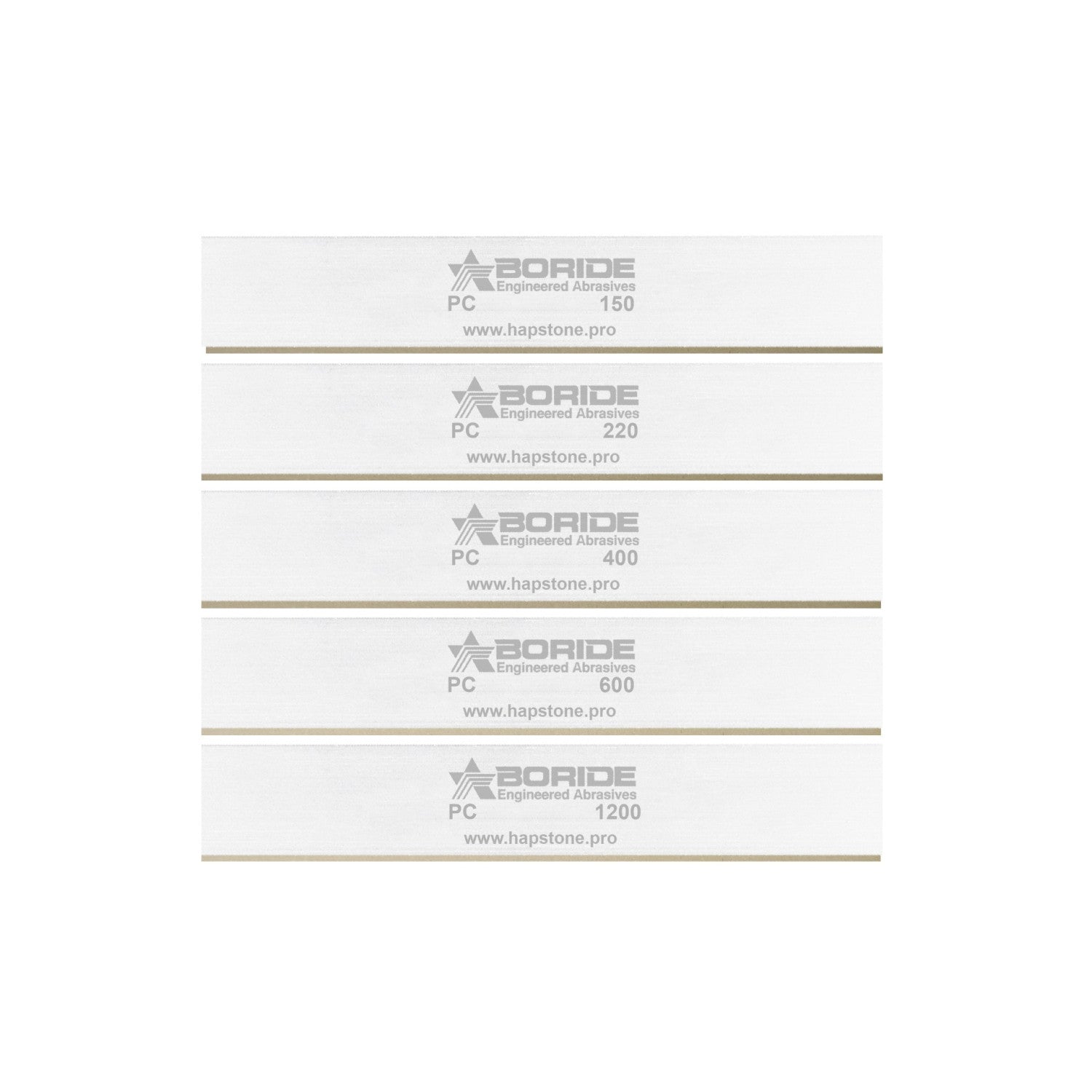 Hapstone Boride PC recommended stones set