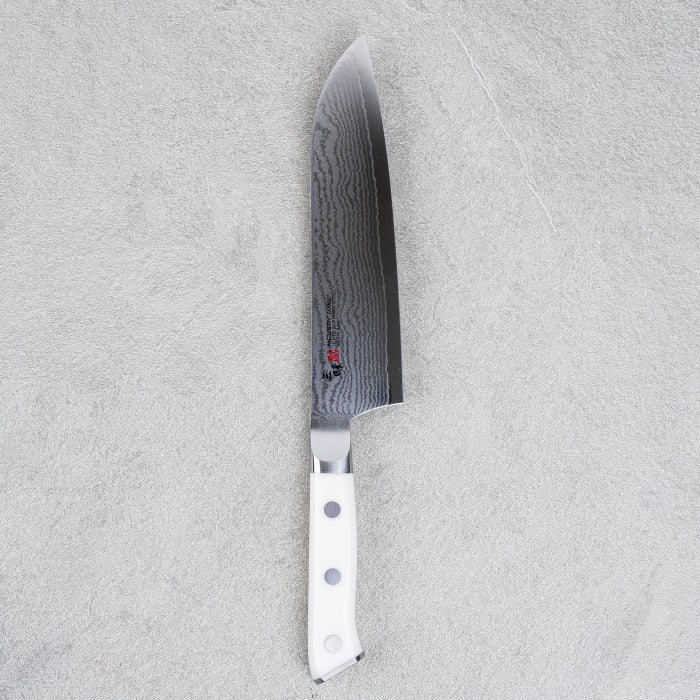 MCUSTA Corian Series VG10 33-Damascus Santoku 180mm