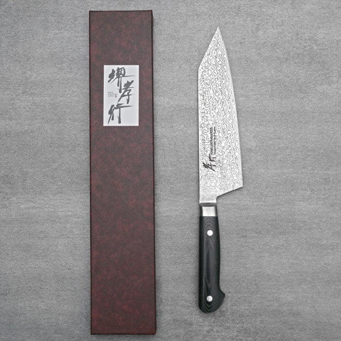 Pisau Dapur Jepang Sakai Takayuki VG10-VG2 Coreless Damascus Kengata Gyuto 190mm
