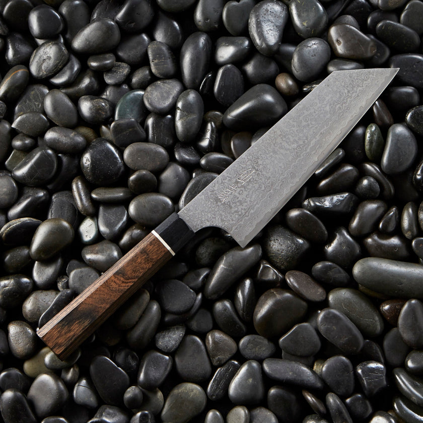 Pisau Dapur Jepang Suncraft Senzo Black Bunka VG10 165mm