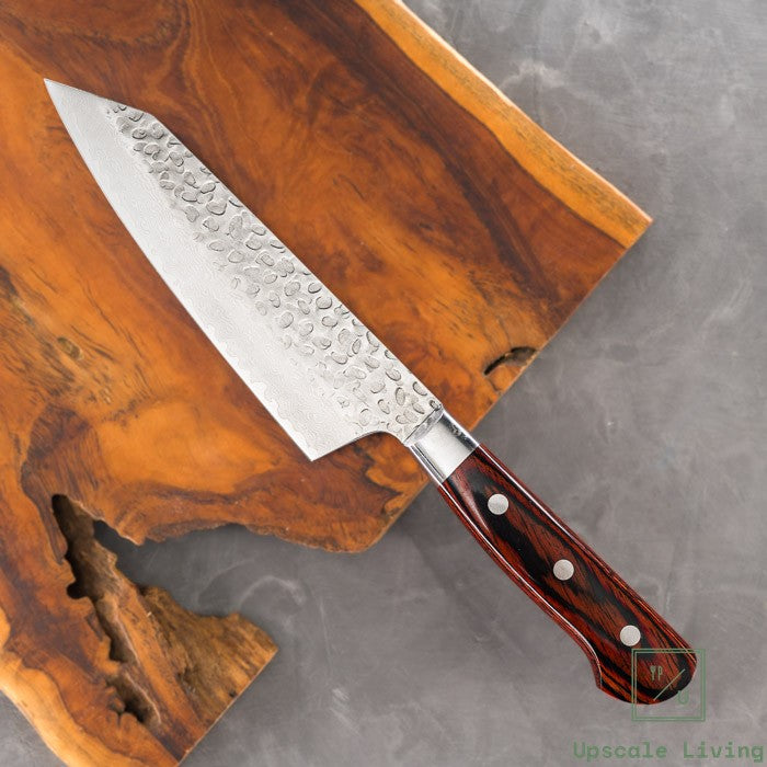 SAKAI TAKAYUKI 33-Layer Damascus H. Kengata Santoku 160mm