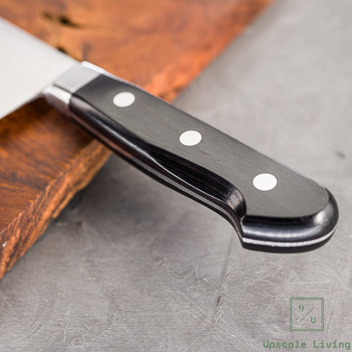 Pisau Dapur Jepang Yasuda hamono Minamotono Kotetsu VG10 Damascus 33-layer Gyuto 210MM