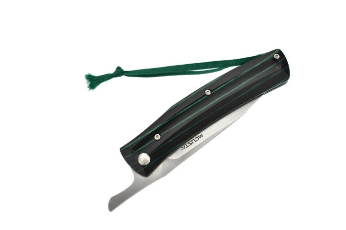 EDC Japanese Folding Knife MCUSTA VG10 Friction Folder Green Black