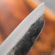 Japanese Artisan Knife Hatsukokoro Kurogane AO#2 Kurouchi Ko Bunka 120mm