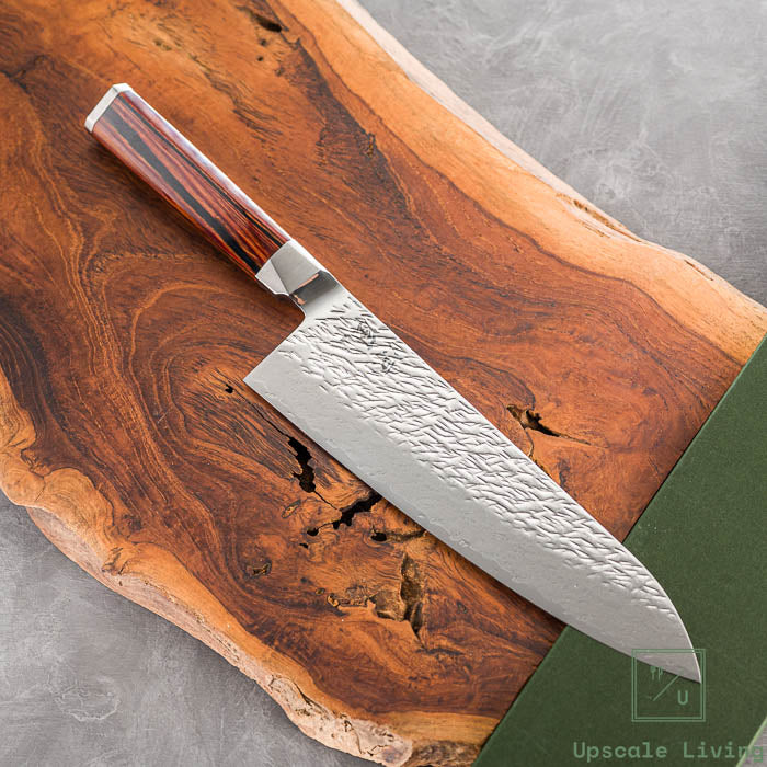 Pisau Dapur Jepang ONO Suzukaze SG2 69 layer Damascus Gyuto 210mm