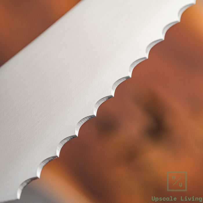 Pisau Roti Nisaku Wave Blade K-Trade MV Stainless Bread Knife 240mm
