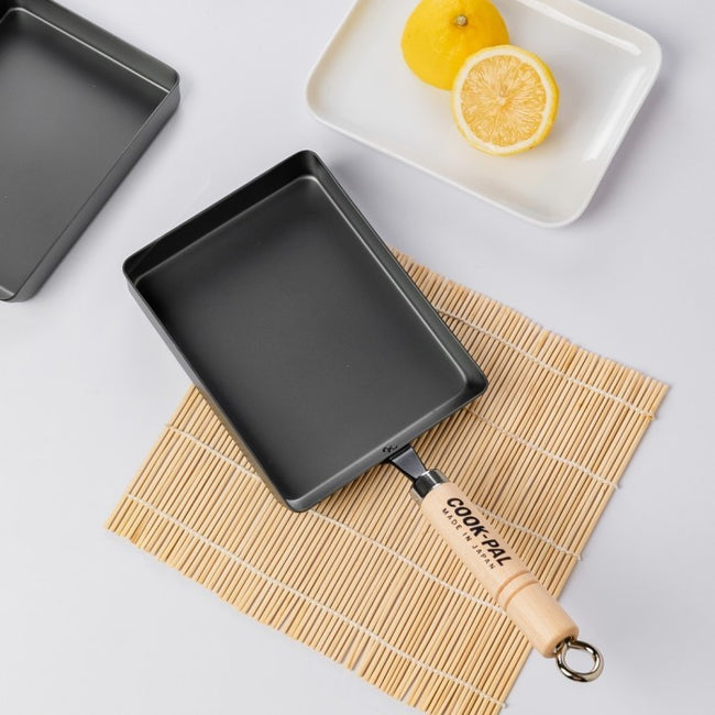 YOSHIKAWA Carbon Steel Tamagoyaki Egg Pan COOK-PAL