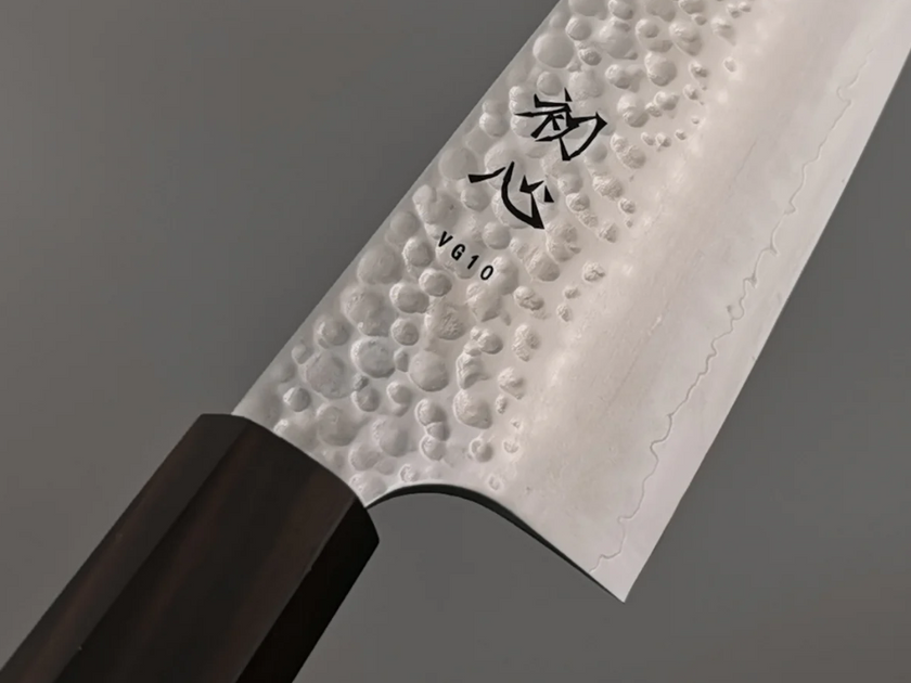 Pisau Dapur Jepang Hatsukokoro Hayabusa VG10 Tsuchime 3Layer Gyuto210mm